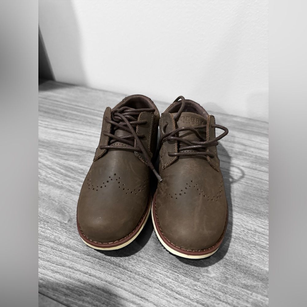 Sperry Kids Brown Dress Shoes - Windward